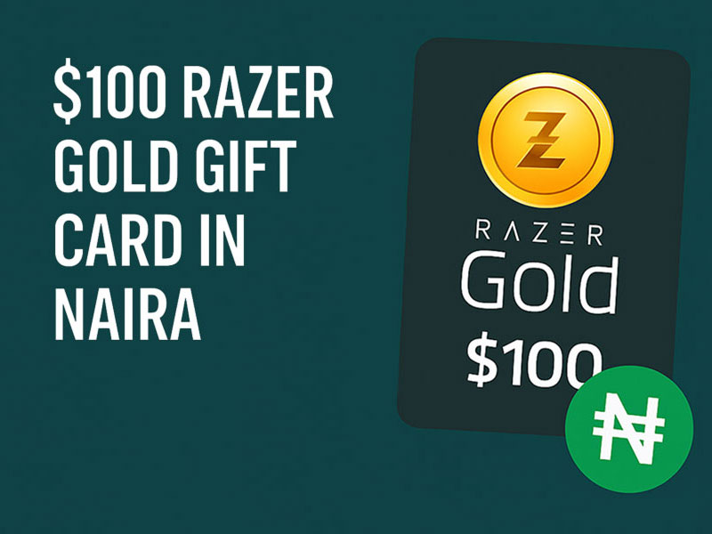 How Much is a $100 Razer Gold gift card in Naira?