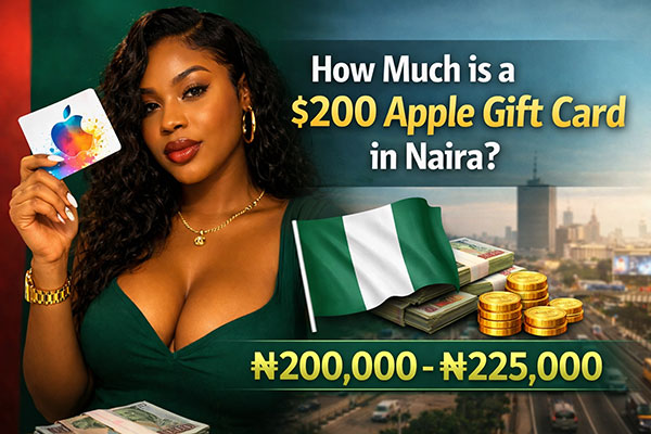 How Much is $200 Apple Gift Card in Naira?