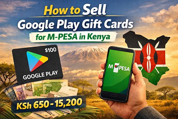 How to Sell Google Play Gift Cards for M-PESA in Kenya (2026 Rates)