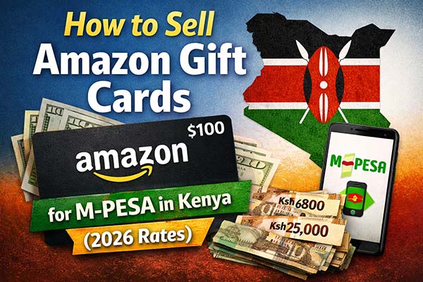How to Sell Amazon Gift Cards for M-PESA in Kenya (2026 Rates)